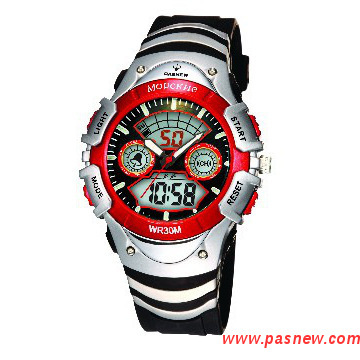 PSE308A Countdown Analog Digital Sport Watch