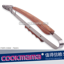 rose wood handle GRILL tongs