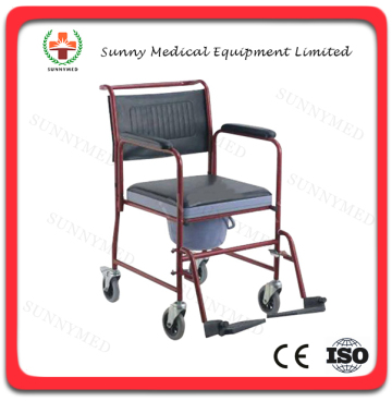 SY-R100 portable commode wheel chair