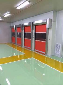 Storage galvanized high speed rolling door