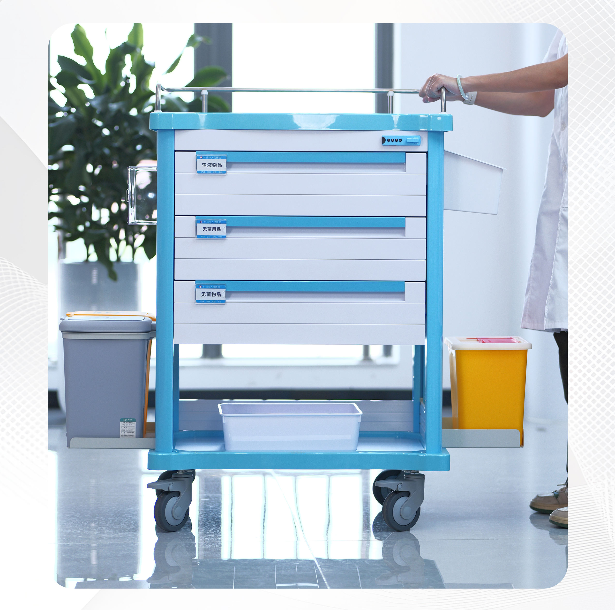 carrinho de vestir dressing trolley