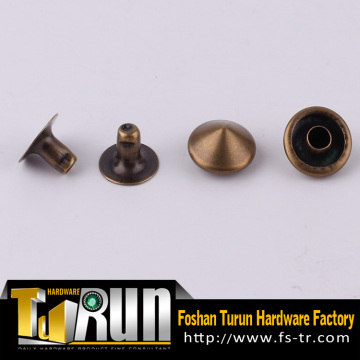 Hot sale high quality fashion rivets copper solid