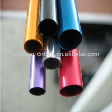 Round extruded aluminum tube continuously extruded aluminum tube