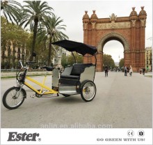 ESTER green Taxi pedicab electric rickshaw/battery rickshaw
