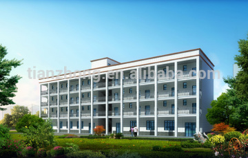 Prefabricated Metal Structure Dormitory