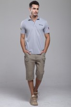 100% Polo Low Price of Men 's T-Shirt, Lapel Shirt Mesh Polos Unlined Upper Garment Wholesale