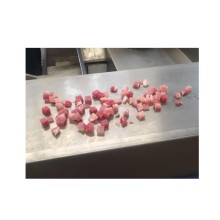Semi-Automatic Frozen Lamb Cube Meat Cutting Machine for Butchers