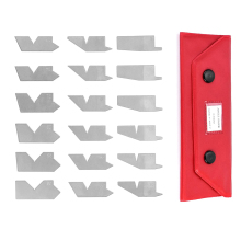 ROKTOOLS 18pcs Angle Gauge Set - 5 to 90 Degrees