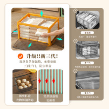 5-Sized Plastic Multi-Function Clothes Organizer Container with Doors