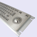 High quality stainless steel keyboard for information kiosk