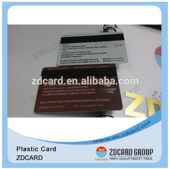 printed discount card/magnetic discount card/discount member card