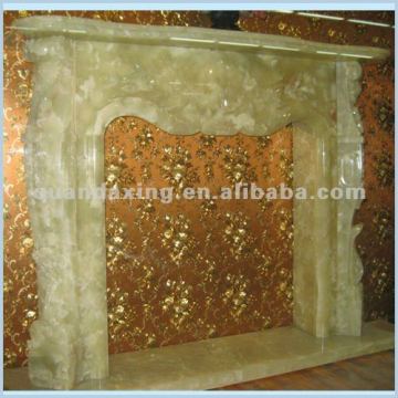 Onyx Luxury Marble Fire Place