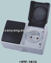 waterproof switch & socket