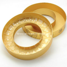 Gold Paper 20piece Macaron Paper Round Box with The Plastic Food Gray