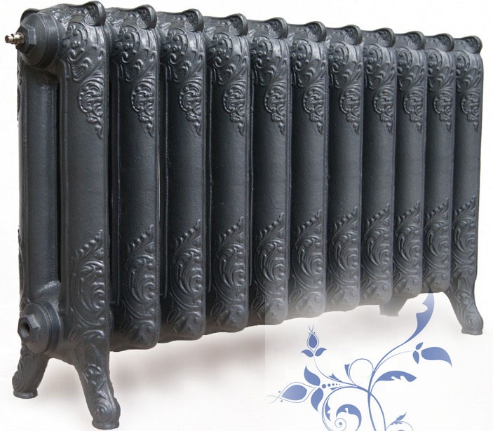 5 column cast iron radiator