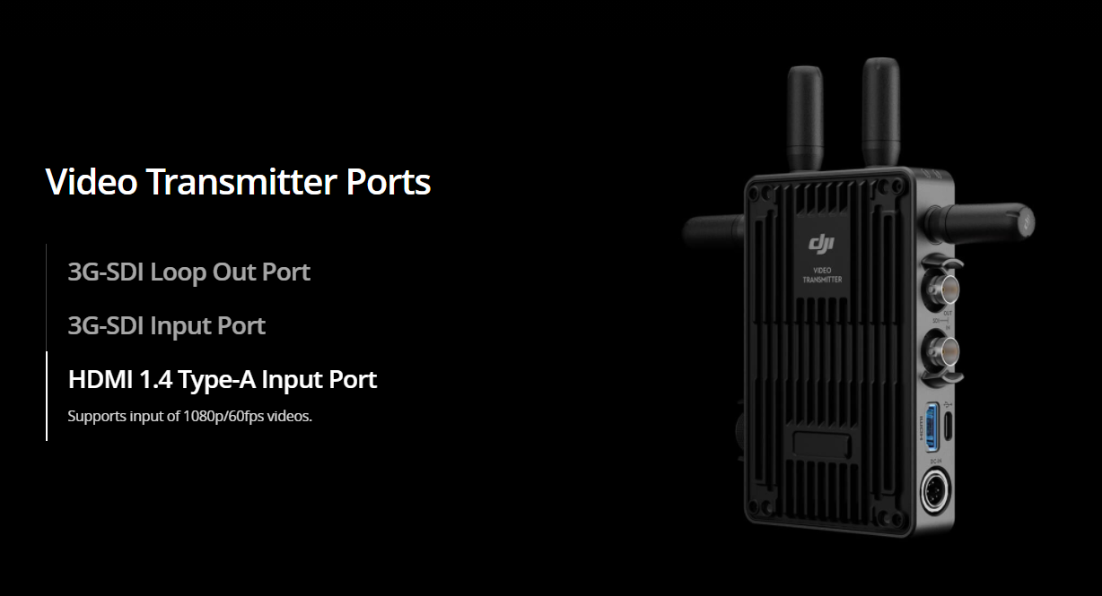DJI 2022 New DJI Transmission 6KM 1080p/60fps transmission automatic frequency hopping DJI Transmission