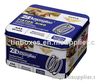 Square Chocolate Tin Can?