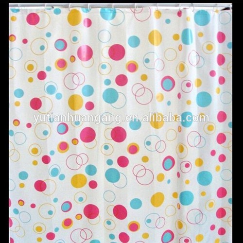 Printed Polyester Shower Curtain