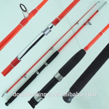 2section spinning fishing fiberglas fishing rods