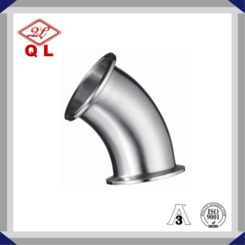 Sanitary Stainless Steel 45 Degree Bend