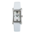 Jam tangan kristal stainless steel kuarsa untuk wanita