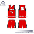 Maillots de basketball sublimés pour jeunes