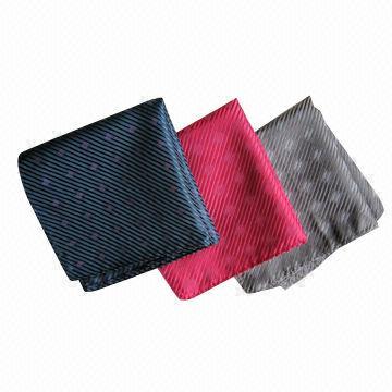 Silk Handkerchiefs with Fashion Design, Machine Made