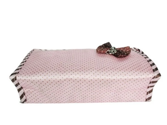 Custom Sweet Bow Travel Makeup Bag Toilet Bag Cosmetic Bag