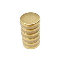 Neodymium Disc Magnets N35-N52 Gold Coating