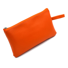 PU Leather Zipper Glasses Cases & Cosmetic Bags for Accessories Storage