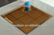 4.6mm golden bronze silver mirror