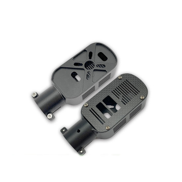 Suporte de motor preto de 25 mm para drone Uav multi-rotor