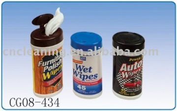 convinient wet wipes/ wipes for car/wipes for furniture