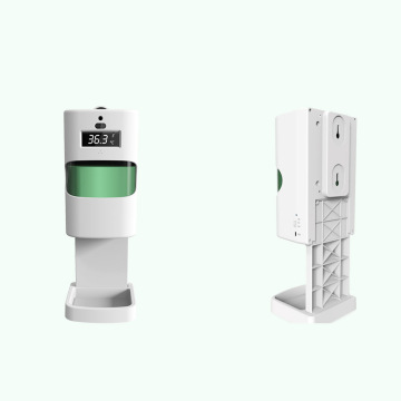 Kudzivirira Sanitizer Dispenser ine Yekushisa Reader