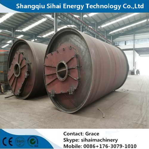 Q245R Steel Plate Waste Tyre Recycling Reactor