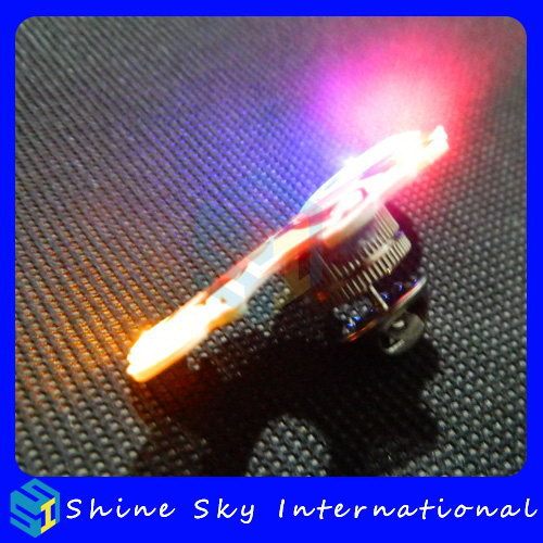 Star shape led christmas lights badge