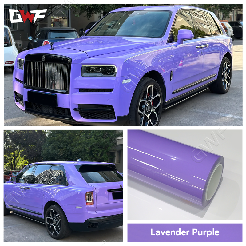 Envoltura de coche púrpura mmetallic