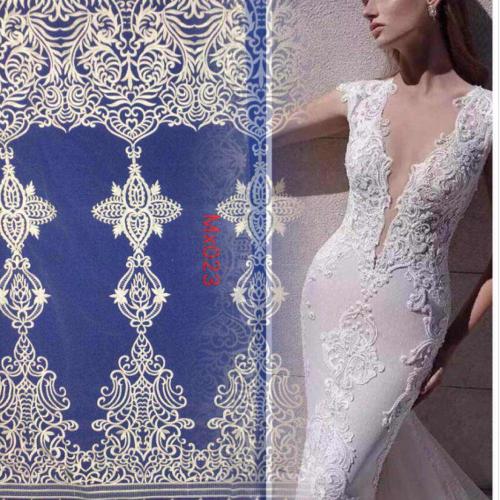 Brocade Lace Fabric Γάμος