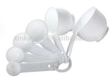 Set of 6 pcs measuring spoon set/measuring cup and spoon set/plastic measuring spoon
