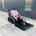 Mini Skid Steer Loader هيدروليكية مع منفاخ الثلج