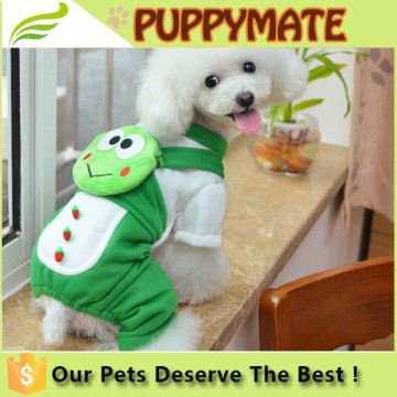 High quality dog clothes with bag /puppy apparel pet clothes