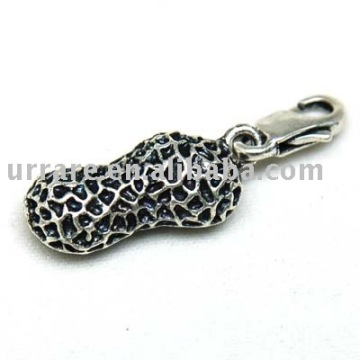 Peanut Shape Alloy Jewelry Charm