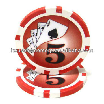 11.5g "YIN YANG" Plastic Poker Chip / custom plastic poker chip