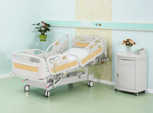 medical multi-function ABS hospital electric bed for elderly