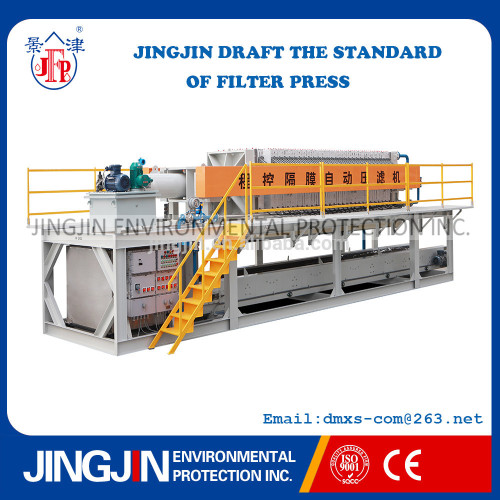 filter press for waster water treatment