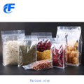 Food Packaging Ziplock Flat Bottom Coffee Bag