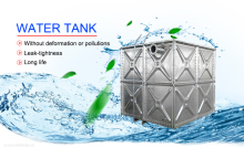 Galvanized steel water tanks in Uganda