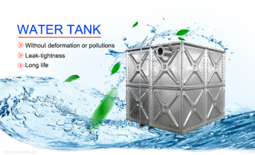 Galvanized steel water tanks in Uganda