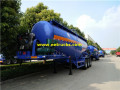 รถพ่วงธัญพืชขนาดใหญ่ Tri-axle 10000 Gallon