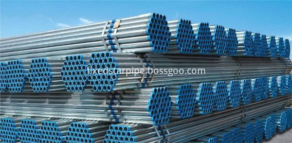 Galvanized welded pipe